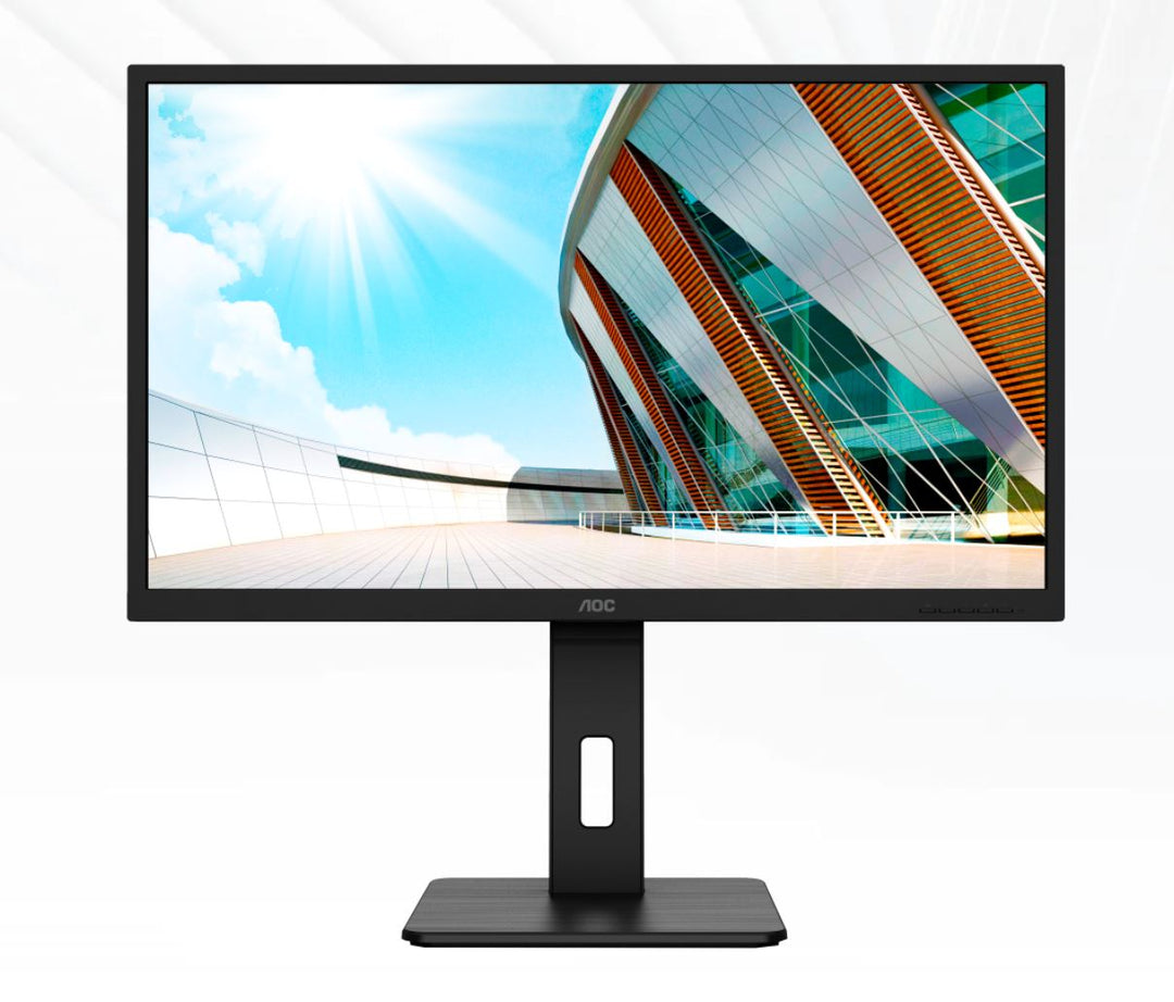 Aoc 31.5' Ips, 2 K Qhd (2560 X 1440, Usb C, Usb 3.2 Hub/Charger, 4ms, 75 Hz, Dp, Hdmi, Has, Flicker Free, Low Blue Mode, Vesa 100 X100mm (Ls)