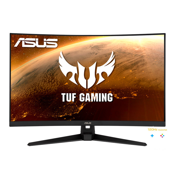 Asus Vg32 Vq1 B 31.5' Curved Gaming Monitor Wqhd 165 Hz Extreme Low Motion Blur, Adaptive Sync