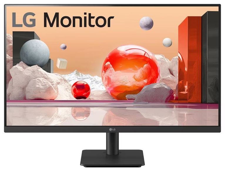 Lg 27' Ips Fhd 5ms Monitor 100 Hz Amd Free Sync 1920x1080 16:9 Tilt Adjustment D Sub Hdmi Reader Mode Black Stabiliser Slim Bezel 3yrs (Ls)