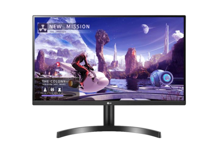 Lg 27'' Ips 5ms Qhd Hdr10 Monitor With Amd Free Sync™ Hdmi/Dp Tilt Vesa 100 X100 Mm