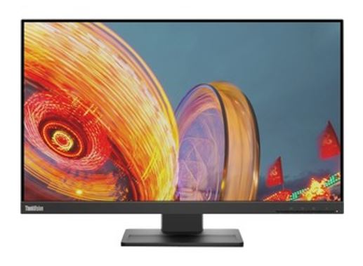 Lenovo Think Vision E24 Q 20 23.8'/24' 75 Hz Qhd Ips Monitor 2 K 2560x1440 16:9 4ms Height Adjust Tilt Pivot Swivel Hdmi Dp Speakers Vesa 3yr Wty