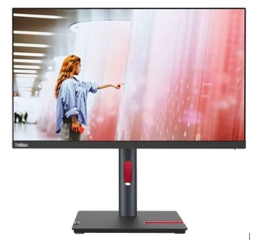 Lenovo Think Vision P24q 30 23.8' 24' 24' Qhd Ips Monitor 2 K 2560x1440 16:9 Height Adjustable Tilt Swivel Pivot Hdmi Dp1.4 Dp 4x Usb3.2 Hub 3yr