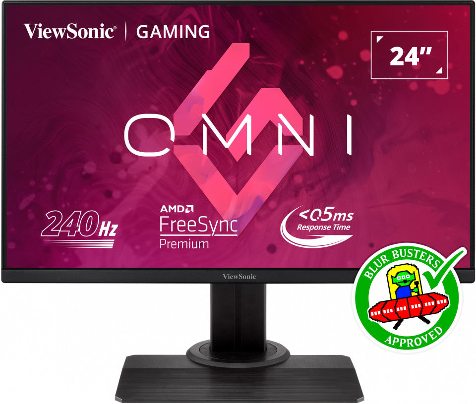 View Sonic 24'' 240 Hz 0.5ms Gtg, Ips Fhd, Hdr400, 350 Cd/M² , Blur Busters 2.0, Fps, Rts, Moba Game Mode, Has, Xg2431 Professional Gaming Monitor
