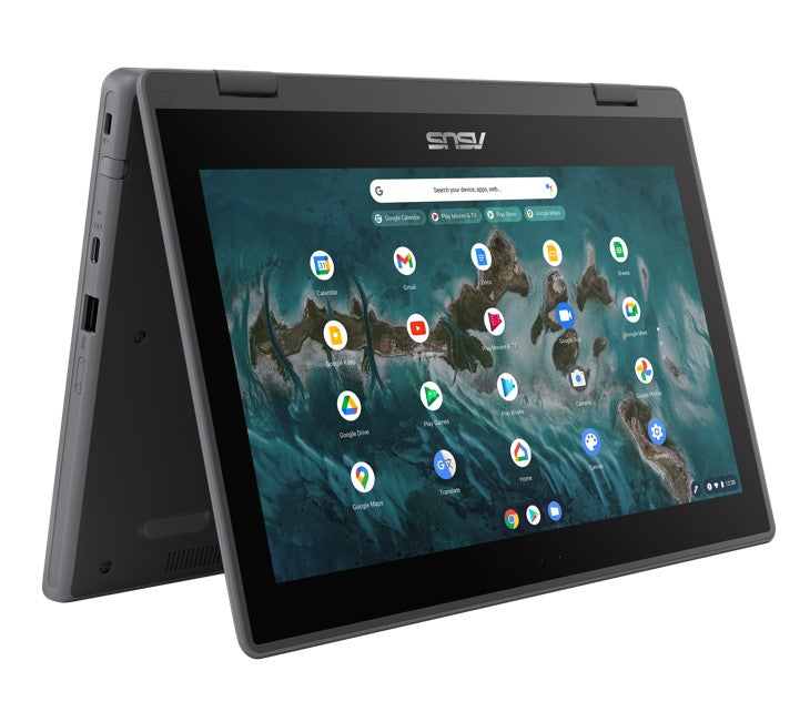 Asus Chromebook Flip Cr1 11.6' 2 In 1 Convertible 8 Mp & 720p Camera Pen Stylus,Touch Rugged Intel Celeron N4500 4 Gb 32 Gb Student Chrome Os Wi Fi6 1 Yr