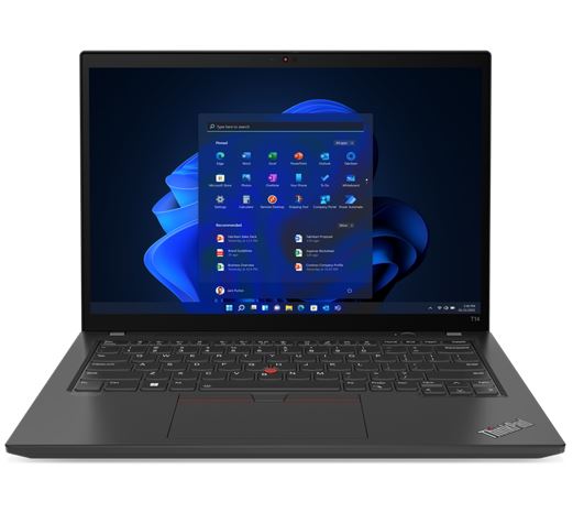 Lenovo Think Pad T14 14'' Wuxga Ir Intel I5 1335 U 16 Gb Ddr5 512 Gb Ssd Win 11 Pro Iris Xe Graphics Wifi6 E Fingerprint Thunderbolt Backlit 3y Os+1y Prem