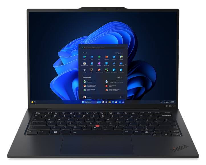 Lenovo Think Pad X1 Carbon 14' Wuxga Ir Intel U7 155 U 16 Gb Ddr5 512 Gb Ssd Win 11 Pro Intel Graphics Ai Pc Npu 11 Tops Thunderbolt 3yr Pre 1kg
