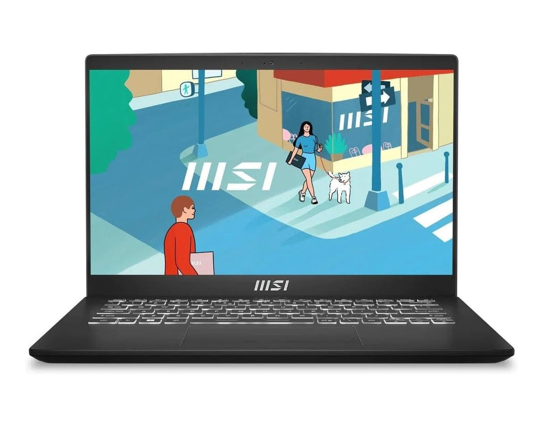 (Commercial) Msi Modern Series Notebook Modern 14' Fhd Raptor Lake I7 13620 H Ddr Iv 8 Gb*2 1 Tb Ssd Windows® 11 Pro Uhd Graphics