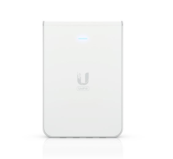 Ubiquiti Uni Fi Wi Fi 6 In Wall Wall Mounted Access Point With A Built In Po E Switch,115 M² Coverage, 2 Yr Warr
