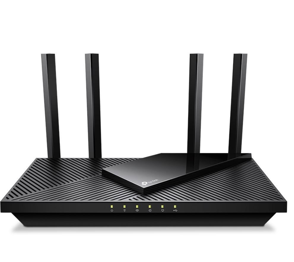 Tp Link Archer Ax55 Pro Ax3000 Dual Band Wi Fi 6 Router, 574 Mbps At 2.4 G Hz + 2402 Mbps At 5 G Hz , 4× Antennas,1× 2.5 Gbps Wan/Lan Port + 1× Gigabi