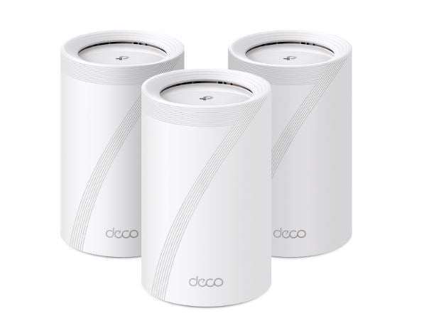 Tp Link Deco Be65(3 Pack) Be11000 Whole Home Mesh Wi Fi 7 System (Wifi7) , 574 Mbps At 2.4 G Hz + 4320 Mbps At 5 G Hz + 5760 Mbps At 6 G Hz