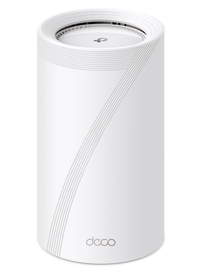 Tp Link Deco Be85(1 Pack) Be22000 Tri Band Whole Home Mesh Wi Fi 7 System (Wifi7), 1376 Mbps At 2.4 G Hz + 8640 Mbps At 5 G Hz + 11520 Mbps At 6 G Hz