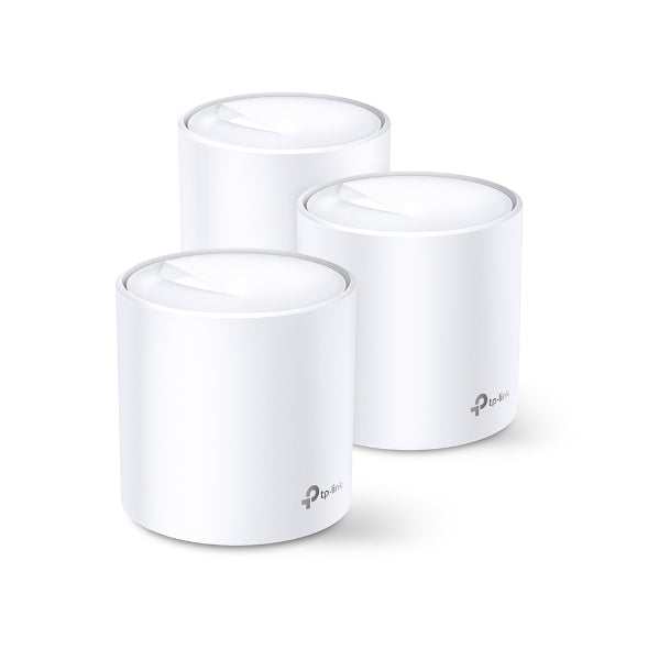 Tp Link Deco X20(3 Pack) Ax1800 Whole Home Mesh Wi Fi System, Up To 530 Sqm Coverage, Wifi6, 1201 Mbps @ 5 Ghz, 574 Mbps @ 2.4 G Hz Ofdma, Mu Mimo (Wifi6)