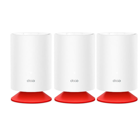 Tp Link Deco Voice X20(3 Pack) Ax1800 Mesh Wi Fi 6 System With Alexa Built In 1201 Mbps/574 Mbps, 340sqm, Beamforming, Mu Mimo, Ofdm (Wifi6)