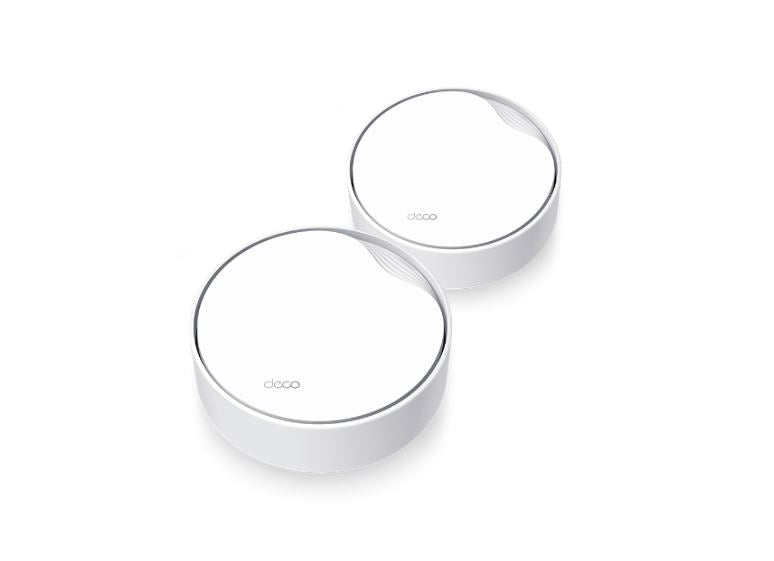 Tp Link Deco X50 Po E(2 Pack) Ax3000 Whole Home Mesh Wi Fi 6 System With Po E, 574 Mbps At 2.4 G Hz + 2402 Mbps At 5 G Hz