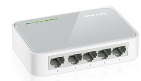 Tp Link Tl Sf1005 D 5 Port 10/100 M Mini Desktop Switch, 5 10/100 M Rj45 Ports, Plastic Case, Supports Auto Mdi / Mdix