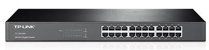Tp Link Tl Sg1024 24 Port Gigabit 19' Rackmountable Unmanaged Switch Energy Efficient Supports Mac Plug & Play 48 Gbps Switching Capacity
