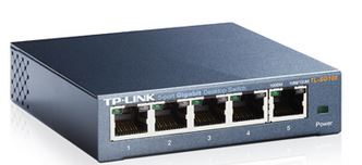 Tp Link Tl Sg105 5port Switch Desktop,Gigabit,Steel Case, 5 Port 10/100/1000 Mbps Rj45 Supporting Auto Mdi/Mdix, Plug And Play, Fanless