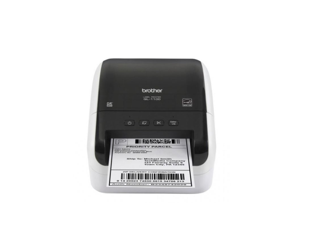 Brother Ql 1100 Extra Wide High Speed Label Printer / Up To 102 Mm