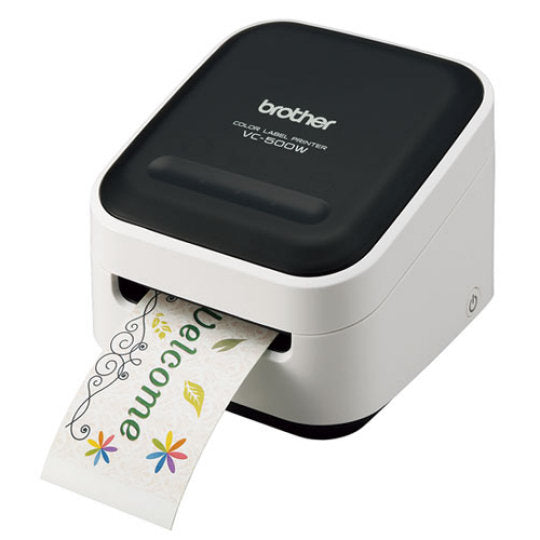 Brother Vc 500 W Full Colour Label Printer 9 Mm To 50 Mm Width