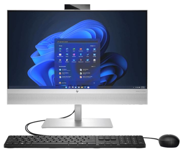 Hp Elite One 870 G9 Aio 27' Fhd Intel I5 13500 Vpro 8 Gb 256 Gb Ssd Win11 Pro Intel 770 Graphics Webcam 1x Dp 1x Hdmi Kb+Mouse 3 Yr Os +16 Gb Usb