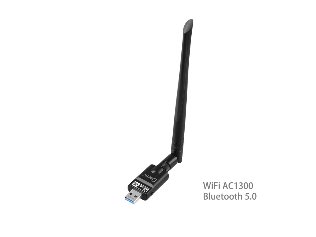 USB AC1300 + Bluetooth 5.0 Adapter