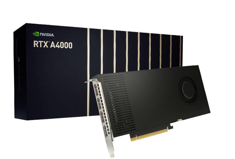 Leadtek N Vidia Quadro Rtx A4000 16 Gb Workstation Graphics Card Gddr6, Ecc, 4x Dp 1.4, Pc Ie Gen 4 X 16, 140 W, Single Slot Form Factor, Vr Ready