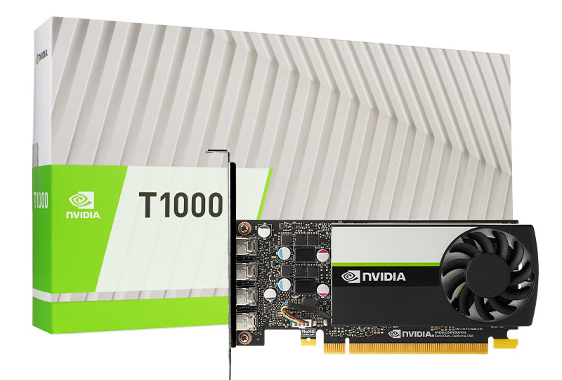 Leadtek N Vidia Quadro Turing T1000 8 Gb Workstation Graphic Card Gddr6, Pc Ie ,896 Cuda Cores, Pci E 3.0 X16, 4x M Dp, Lp Bracket (Ls)