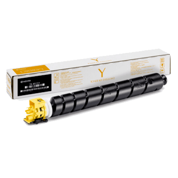 Kyocera TK8339 Yellow Toner | High-Yield OEM Yellow Cartridge