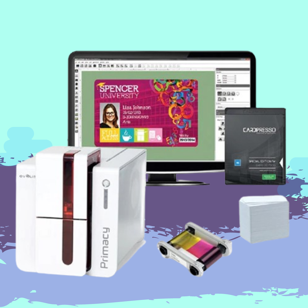 Simplex Printing ID Card Printing with EVOLIS PRIMACY 2 LED SIMPLEX EXPERT – WorldTech Store