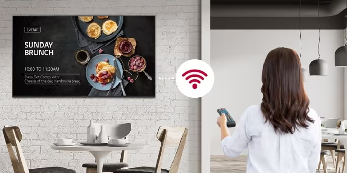 LG 50" 4K VA Ips 400nits 1mil:1 Dynamic Cr WebOS 6.0 Digital Signage Panel