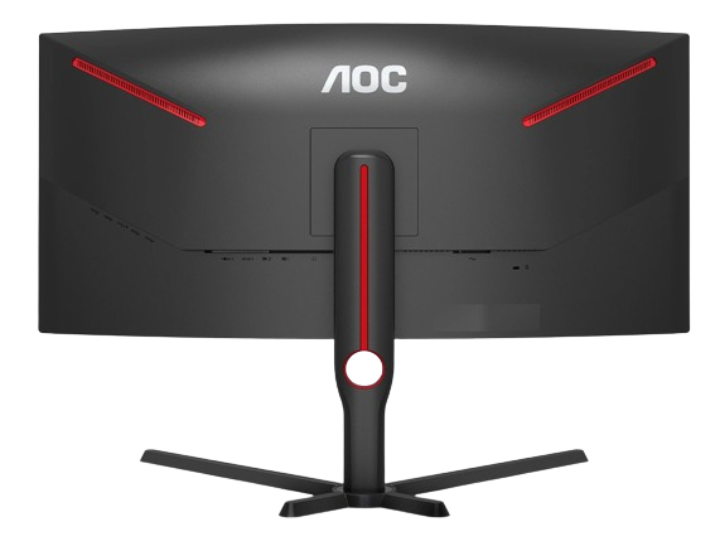 Aoc 34' Va, Wqhd (21:9) 3440 X1440, Curved 1000 R, 1ms, 165 Hz 300nits, 2 H, 2 Dp, Usb 3.2 Gen1 X4, Height Adjustable Stand, 5 W Spk, Vesa 100 X100mm (Ls)