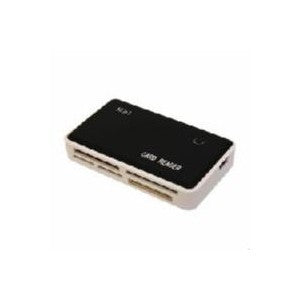 A black Astrotek external 85-in-1 USB card reader for various types of memory cards.