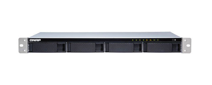 Qnap Ts 431 Xeu 2 G 4 Bay Nas Al314 32 Bit Arm® Cortex A15 Quad Core 1.7 G Hz 2 Gb Ddr3 Hot Swappable 2x Ge 1x10 Gb E Sfp+ 4x Usb3.2 1 U Rackmoun 3 Yr