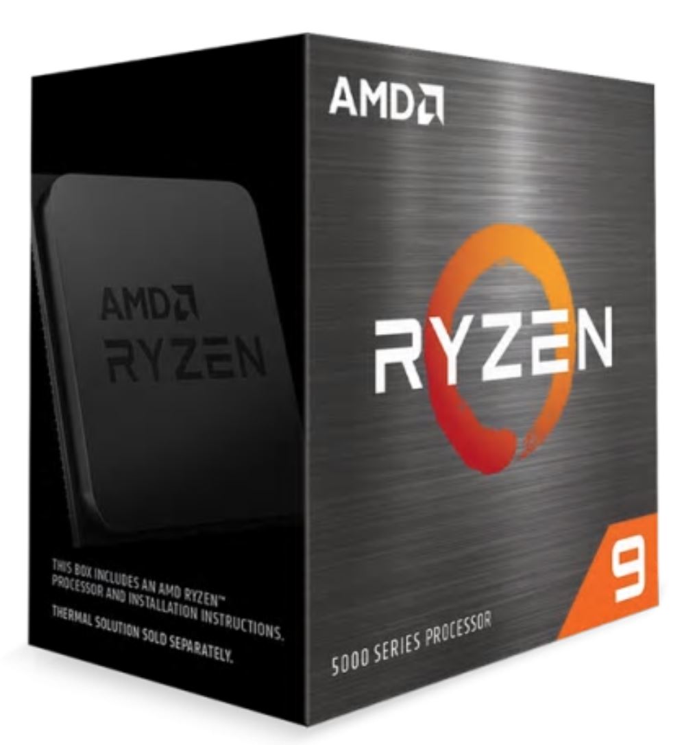 Amd Ryzen 9 5900 X Zen 3 Cpu 12 C/24 T Tdp 105 W Boost Up To 4.8 G Hz Base 3.7 G Hz Total Cache 70 Mb No Cooler (Ryzen5000)(Amdcpu)