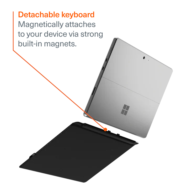 Cygnett Magnetic Keyboard Case for Surface Pro 8/9/10/11 with Pen Slot
