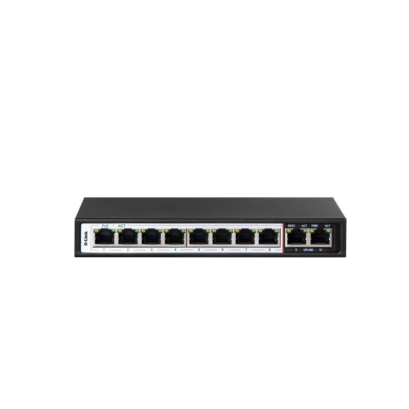 D-Link DES-F1010P-E | 10-Port PoE Switch