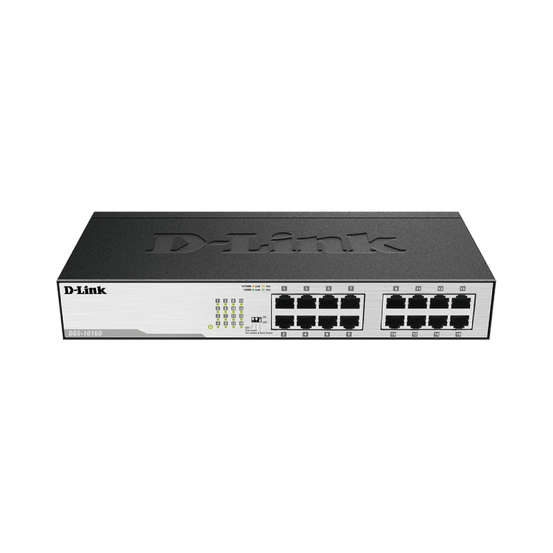 D-Link DGS-1016D | 16-Port Gigabit Unmanaged Switch