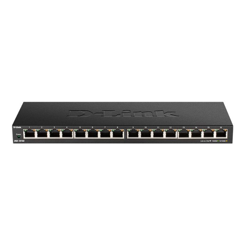 D-Link DGS-1016S | 16-Port Gigabit Unmanaged Switch