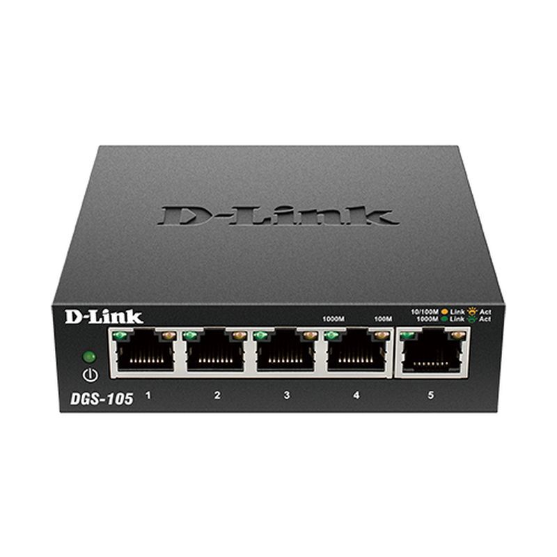 D-Link DGS-105 | 5-Port Gigabit Switch