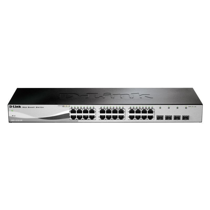 D-Link DGS-1210-28 | 28-Port Gigabit Smart Managed Switch