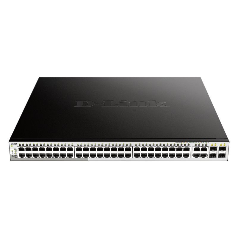 D-Link DGS-1210-52MP | 52-Port Gigabit Smart Managed PoE Switch