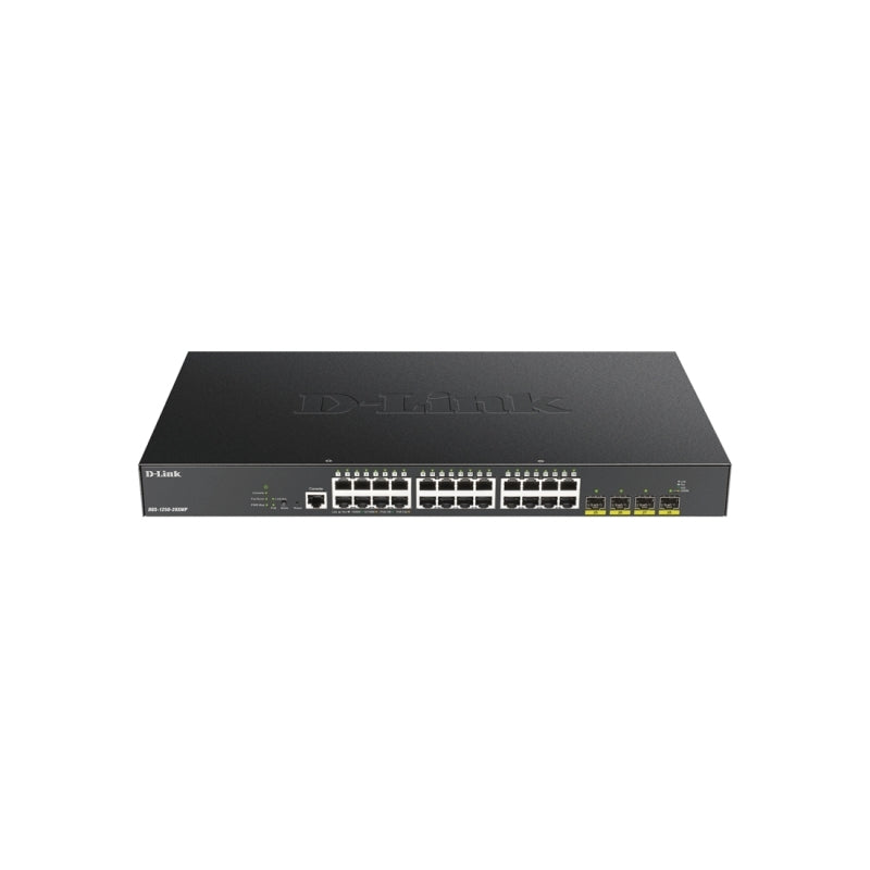 D-Link DGS-1250-28XMP | 28-Port Gigabit Smart Managed PoE+ Switch