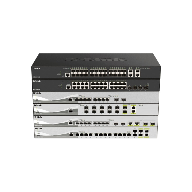 D-Link DXS-1210-10TS 10-Port 10 Gigabit Smart Managed Switch