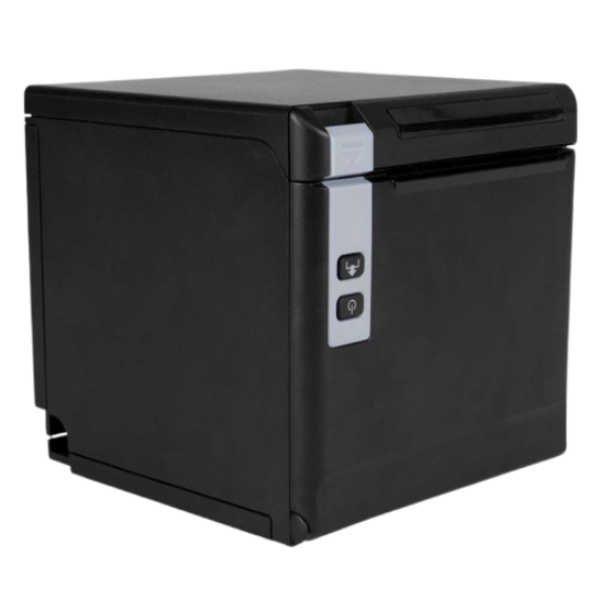 Element RW60 Ultra Compact Thermal Receipt Printer, Ethernet/Serial/USB interfaces, Black (Power Supply and cables included)