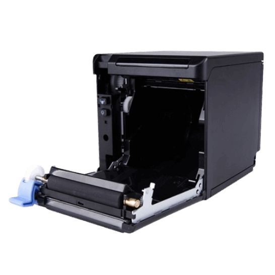 Element RW60 Ultra Compact Thermal Receipt Printer, Ethernet/Serial/USB interfaces, Black (Power Supply and cables included)