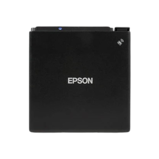 EPSON TM-M30III Black Receipt Printer with Built-In USB, Ethernet, Bluetooth & Wi-Fi. Power Supply & Cable Included