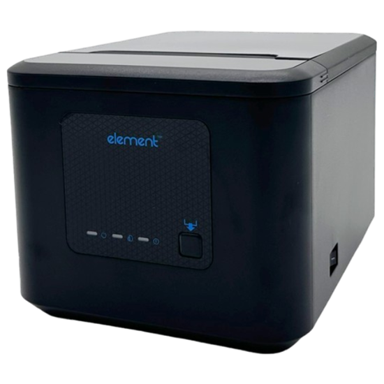 Element RW80L MKII Thermal Receipt Printer | Ethernet, Serial, USB | Black