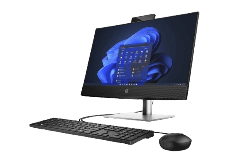 HP 50994030, ProOne 440 G9 R AIO, 24" Screen, Intel i7-13700T, 16GB RAM, 256GB NVMe SSD, Windows 11 Pro, 3 Year Onsite Warranty (No WiFi or Speakers)