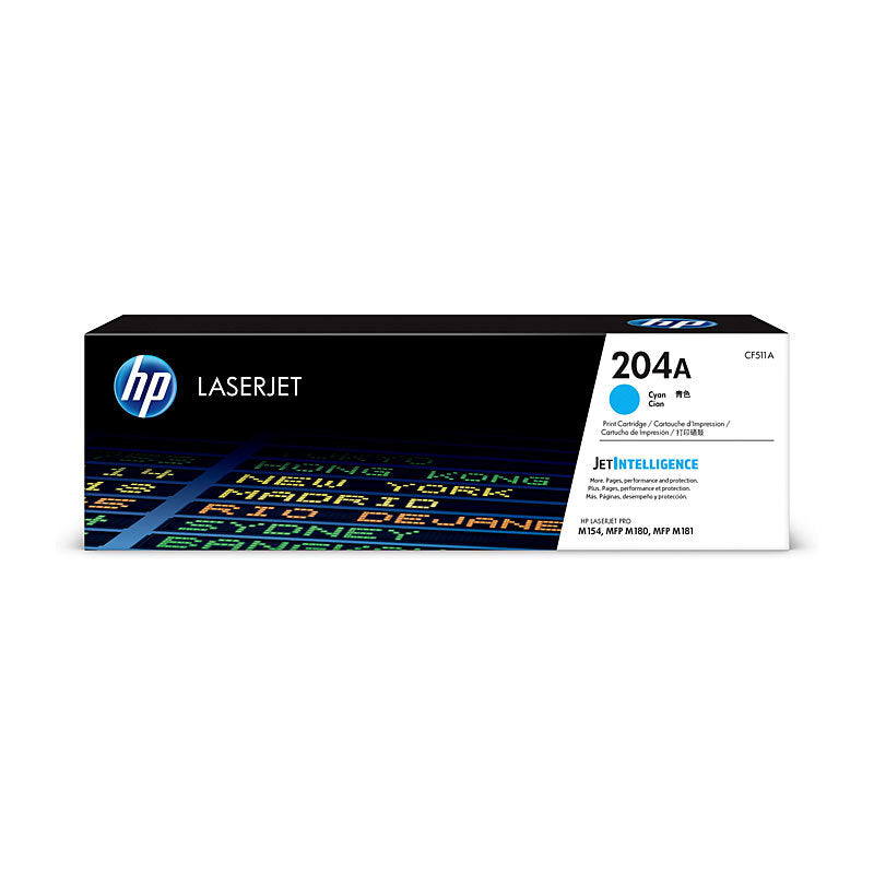 HP 204A Cyan Toner Cartridge