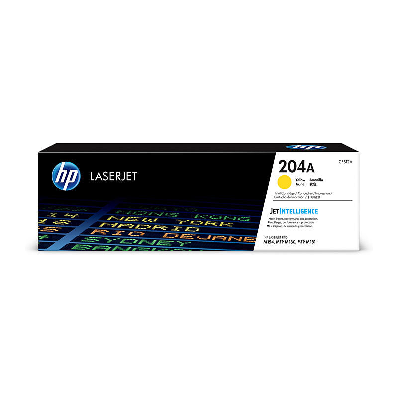 HP 204A Yellow Toner Cartridge